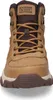 A close-up front view of a tan and brown Dockers men's lace-up boot. Produktbild-Vorschau
