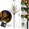 LED Baum 150cm 450 LEDs warmweiß Timer batteriebetrieben IP44 Dekobaum Productafbeelding-voorbeeld
