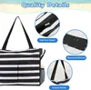 Strandtasche Damen mit Reißverschluss, Große Strandtasche Produktbild-Vorschau 5