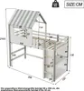 okwish Kinderbett 90x200 cm mit Sicherheitsleiter, Produktbild-Vorschau 8