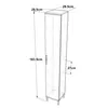 Hochschrank Lieto Badezimmerschrank 184 x 30 x 30 cm schmal Produktbild-Vorschau 5