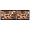 vidaXL Tapis de cuisine Lavable Café Marron 60x180 cm Voir les images du produit 5