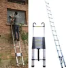 Teleskopický žebřík s hákem - 2 m, hliník Náhled obrázku produktu 3