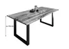 Esstisch Baumkante massiv Akazie natur 120 x 80 U-Gestell Produktbild-Vorschau 3