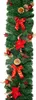 Decorazione MagicHome Natale, ghirlanda, rossa, 200 cm Anteprima dell’immagine prodotto 3