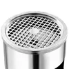 vidaXL Wandaschenbecher Edelstahl 26 L Produktbild-Vorschau 5