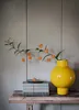 PIP STUDIO Vase Metal medium ockergelb 24 x 40 cm Produktbild-Vorschau 3