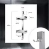 Organizzatore doccia BENKSTEIN - acciaio inox - con 2 Anteprima dell’immagine prodotto 6