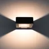 MODERNE LED Außenleuchte Außenwandleuchte IP54 schwarz 6W Produktbild-Vorschau 4