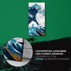 Leinwand Uhr Küche Wohnzimmer Bild 30x60 Japanische Kunst Produktbild-Vorschau 5