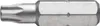 Punta da 1/4" DIN 3126 C6,3 T25x 25 mm, resistente Anteprima dell’immagine prodotto 4