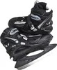 A pair of black ice skates. Produktbild-Vorschau