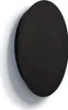 Wandlampe Metall LED D: 25 cm Schwarz rund warmweiß 3000 K Produktbild-Vorschau 1
