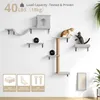 PawGiant 5-in-1 Kletterwand Katzen Set, Stabiles Holz Produktbild-Vorschau 4