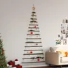 vidaXL Sapin de Noël suspendu avec pointe d'étoile 100x210 Voir les images du produit 3