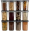 Vilde | Set van 12 voedselcontainers - 1 liter - 11x16 cm - Productafbeelding-voorbeeld 3