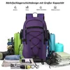 45L Wanderrucksack Herren Damen, Wasserdicht Produktbild-Vorschau 5