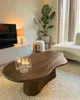 Couchtisch Organic 120cm - Dunkelbraunes Mangoholz - Jessie Produktbild-Vorschau 7