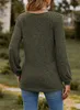 ASKSA Damen Langarmshirt Rundhals Knoepfen Rippstrick Produktbild-Vorschau 5