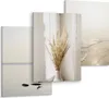 Muralo Leinwand Bilder Set 3 Bilder 30x40cm PFLANZEN Strand Produktbild-Vorschau 1