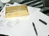 Zarážka na dvere - zlatá tehlička Náhľad obrázku produktu 4