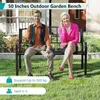 Metall-Gartenbank für den Außenbereich mit Produktbild-Vorschau 4