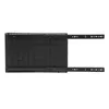 A black sliding shelf organizer with extending rails. Náhled obrázku produktu