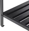 BELIANI Outdoor-Küchenschrank Schwarz Stahl 120 x 60 x 93 Produktbild-Vorschau 9