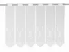 Scheibengardine Jacquard Hirsch weiß BxH 90x75cm Produktbild-Vorschau 1