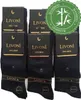 6 Paar Livoni Bambus Socken Herren - Größe 40–44 - Schwarz Produktbild-Vorschau 1