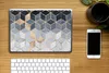 MuchoWow® Laptop Aufkleber Sticker Cover Würfel - Gold - Produktbild-Vorschau 2