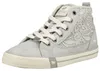 Mustang Damen High Top Sneaker Hellgrau Produktbild-Vorschau 7