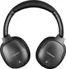 A pair of black over-ear headphones shown from a front-facing, slightly elevated angle against a white background. Anteprima dell’immagine prodotto