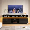 Meuble TV Merax à 4 niveaux et 10 compartiments de Voir les images du produit 1