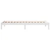 Massivholzbett Extra Lang ohne Matratze Weiß 90x220 Produktbild-Vorschau 5