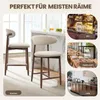 COLAMY 2er-Set Barhocker, moderne Thekenstühle mit Produktbild-Vorschau 10