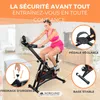 Mobiclinic® Fitness,  Bike, volano 10 kg, resistenza Anteprima dell’immagine prodotto 4