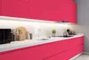 Patifix - Feuilles unies 10-1258 PINK MATTE - largeur 45 cm Voir les images du produit 5