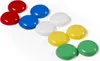 10er Magnet-Pack McPower, ØxH 30x10mm, verschiedene Farben Produktbild-Vorschau 1