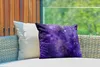 MuchoWow® Outdoor Kissen - Aquarell - Sterne - Lila - 50x30 Produktbild-Vorschau 3