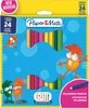 PAPER MATE Buntstifte Kids Colouring Bunt 24er M Blister Produktbild-Vorschau 1