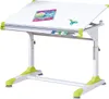 Inter Link Schreibtisch 2COLORIDO Weiß pink grün MDF Produktbild-Vorschau 2