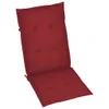 vidaXL Coussins de chaise de jardin pour hauts dossiers 4 Voir les images du produit 12
