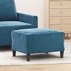 vidaXL Podnožka modrá 60x50x41 cm Velvet Náhled obrázku produktu 2