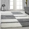 Hochflor Teppich Gianna Läufer, Farbe: Hellgrau, Produktbild-Vorschau 2