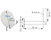 Schwaiger WAH35A 001, Metallisch, Aluminium, 350 mm Produktbild-Vorschau 4