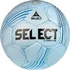 A light blue and blue Select handball with black lettering and branding. Produktbild-Vorschau