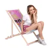 Dreamroots Liegestuhl klappbar Holz, bis zu 130 kg, Produktbild-Vorschau 2