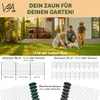 Zaun Gartenzaun Steckzaun Teichzaun für Garten Teich 12 Produktbild-Vorschau 7