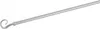 A single, silver, extendable rod with a curved hook at one end, isolated on a white background. Produktbild-Vorschau